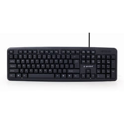 Gembird KB-U-103-PT keyboard Office USB Portuguese Black