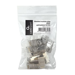 Gembird PLUG5SP/10 wire connector RJ-45 Transparent