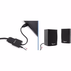 Gembird A-HDMI-VGA-03 video cable adapter 0.15 m HDMI Type A (Standard) VGA (D-Sub) Black - Additional view 4