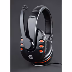 Gembird GHS-402 headphones/headset Wired Head-band Gaming Black - Additional view 4