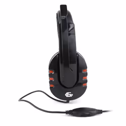 Gembird GHS-402 headphones/headset Wired Head-band Gaming Black - Additional view 5