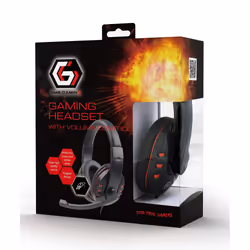 Gembird GHS-402 headphones/headset Wired Head-band Gaming Black - Additional view 6