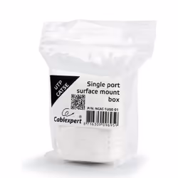 Gembird NCAC-1U5E-01 wire connector RJ-45 White