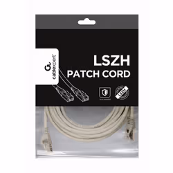 Gembird PP6A-LSZHCU-5M networking cable Grey Cat6 S/FTP (S-STP)