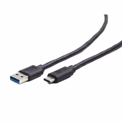 Cablexpert CCP-USB3-AMCM-0.1M USB cable USB 3.2 Gen 1 (3.1 Gen 1) USB A USB C Black