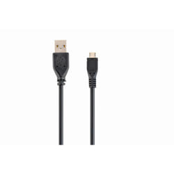 Gembird CCP-MUSB2-AMBM-0.1M USB cable USB 2.0 USB A Micro-USB B Black