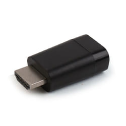 Gembird AB-HDMI-VGA-001 cable gender changer HDMI Type A (Standard) VGA (D-Sub) Black