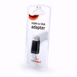 Gembird AB-HDMI-VGA-001 cable gender changer HDMI Type A (Standard) VGA (D-Sub) Black