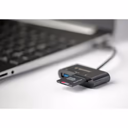Gembird UHB-CR3-02 card reader USB 3.2 Gen 1 (3.1 Gen 1) Type-C Black - Additional view 6