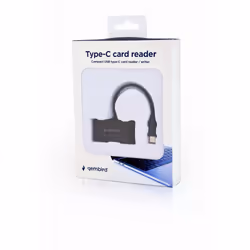 Gembird UHB-CR3-02 card reader USB 3.2 Gen 1 (3.1 Gen 1) Type-C Black - Additional view 7