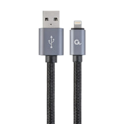 Gembird CCB-MUSB2B-AMLM-6 mobile phone cable Black 1.8 m USB A Lightning