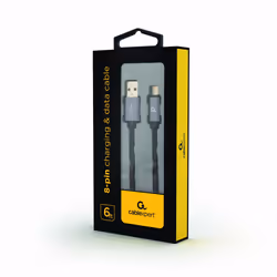 Gembird CCB-MUSB2B-AMLM-6 mobile phone cable Black 1.8 m USB A Lightning