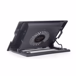 Gembird NBS-1F17T-01 laptop cooling pad 43.2 cm (17") 1500 RPM Black - Additional view 4