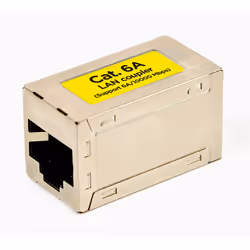 Gembird NCA-LC6S-01, RJ-45, RJ-45, Female, Beige