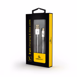 Cablexpert CC-USB2P-AMLM-1M-W lightning cable White