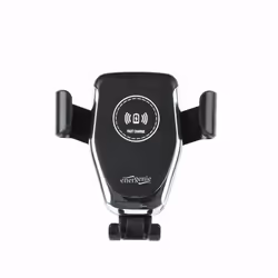 Gembird EG-TA-CHAV-QI10-01, Mobile phone/Smartphone, Car, Black