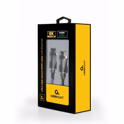 Gembird CCBP-HDMI8K-3M HDMI cable HDMI Type A (Standard) Black