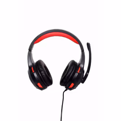 Gembird GHS-U-5.1-01 headphones/headset Wired Head-band Gaming Black, Red - Additional view 4