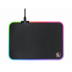 Gembird MP-GAMELED-M mouse pad Gaming mouse pad Black
