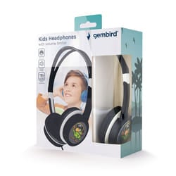 Gembird MHP-JR-BK headphones/headset Wired Head-band Music Black