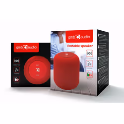 Gembird SPK-BT-15-R portable/party speaker Mono portable speaker Red 5 W