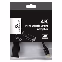 Gembird A-mDPM-DPF4K-01 0.15 m Mini DisplayPort DisplayPort Black