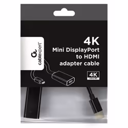 Gembird A-mDPM-HDMIF4K-01 0.15 m Mini DisplayPort HDMI Black