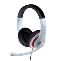 Gembird MHS-03-WTRDBK headphones/headset Wired Head-band Gaming Black, Red, White