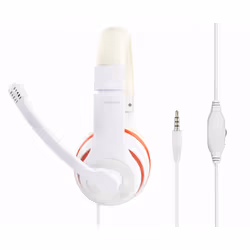 Gembird MHS-03-WTRD headphones/headset Wired Head-band Calls/Music Red, White