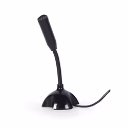 Gembird MIC-DU-02, PC microphone, -67 dB, 100 - 16000 Hz, Omnidirectional, Wired, USB