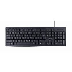 Gembird KB-UM-107 keyboard USB US English Black