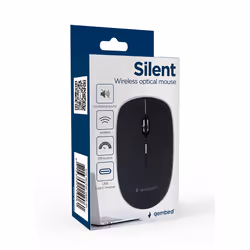 Gembird MUSW-4BSC-01 mouse Ambidextrous RF Wireless + USB Type-C Optical 1600 DPI - Additional view 4