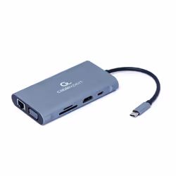 Gembird A-CM-COMBO7-01 laptop dock/port replicator USB 3.2 Gen 1 (3.1 Gen 1) Type-A Grey - Additional view 4