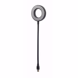 Gembird NL-LEDRING-01 USB gadget Black, White Lamp