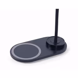 Gembird TA-WPC10-LED-01 mobile device charger Smartphone Black DC Wireless charging Indoor