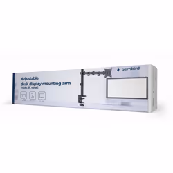 Gembird MA-D1-01, Clamp, 9 kg, 43.2 cm (17"), 81.3 cm (32"), 100 x 100 mm, Black