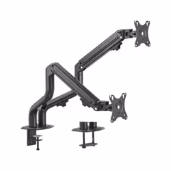 Gembird MA-DA2-02 monitor mount / stand 81.3 cm (32") Desk Black