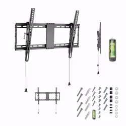 Gembird WM-80T-01 TV mount/stand 2.03 m (80") Black, Steel