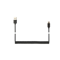 Gembird CC-USB2C-AMCM-0.6M USB cable USB 2.0 USB A USB C Black