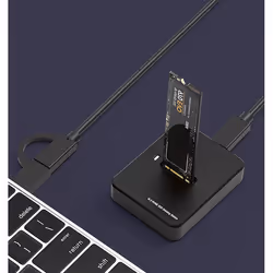 Gembird DD-U3M2 storage drive docking station USB 3.2 Gen 1 (3.1 Gen 1) Type-C Black - Additional view 4