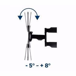Gembird WM-55ST-01 TV mount/stand 139.7 cm (55") Steel
