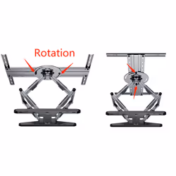 Gembird Rotating full motion TV wall mount, 40'' - 80''