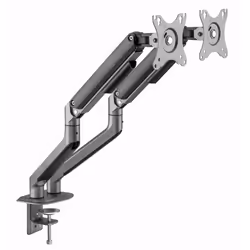Gembird MA-DA2-05 monitor mount / stand 81.3 cm (32") Desk Grey