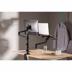 Gembird MA-DA-04 monitor mount / stand 81.3 cm (32") Desk Black - Additional view 6