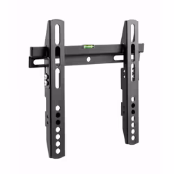 Gembird WM-42F-02, 58.4 cm (23"), 106.7 cm (42"), 75 x 75 mm, 200 x 200 mm, Steel, Black