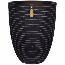Capi Vase Nature Row Elegant Low 46x58cm Anthracite Flower Basket Raised Bed
