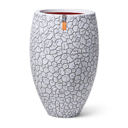 Capi Vase Clay Elegant Deluxe 50x72cm Ivory Garden Flower Plant Pot Raised Bed