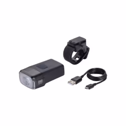 BBB Cycling NanoStrike 600, Front lighting, Black, Plastic, Silicone, LED, White