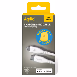 Aqiila Silicon USB-C/Lightni. 2.0 30W 2m Charging cable - Additional view 4