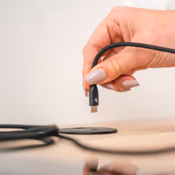 Aqiila Braided USB-C/Lighting 2.0 30W 1m Charging cable